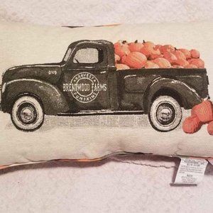 Brentwood Farms Harvest Fall Scene Pillow 23×13